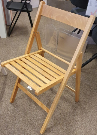 Holzklappstuhl "Conny" Buche natur