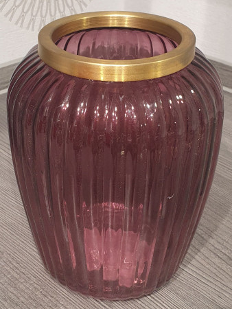  Glas-Vase von Casa Nova 