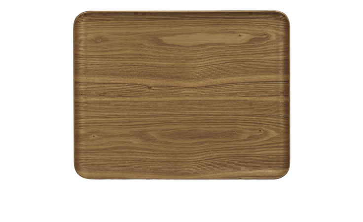 Das ASA Selection Holztablett Wood 36 x 28 cm bringt mit seinen abgerundeten Kanten natürliche Maserung und Stil in Ihre Einrichtung.
