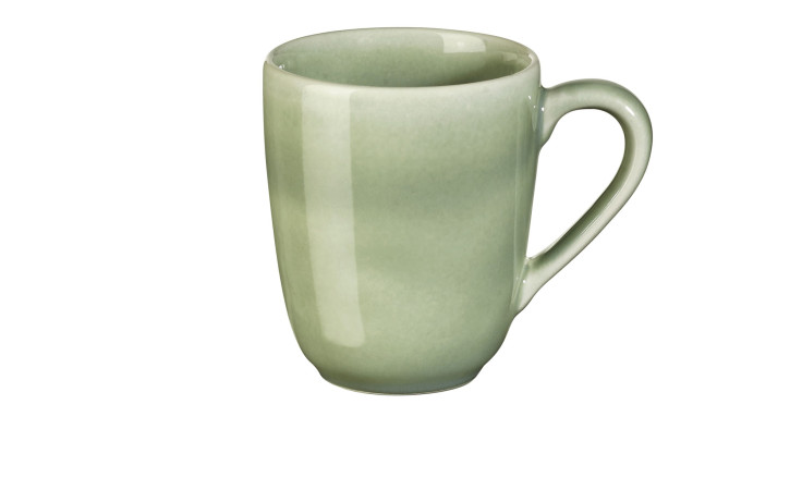 Hellgrüner Henkelbecher Saisons 250 ml von ASA Selection, ideal für Grün Dekoration, abgebildet auf einem weißen Hintergrund.