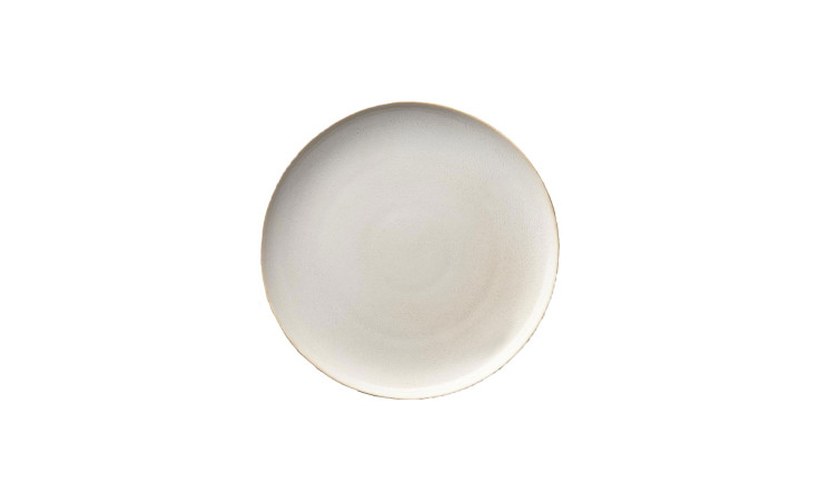 Der ASA Selection Dessertteller Saisons ist ein schlichter, runder, beiger Teller von 21 cm, der von oben auf weißem Grund abgebildet ist.