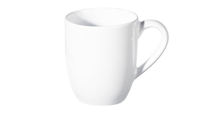 Henkelbecher Grande 500 ml von ASA Selection aus Steingut, ideal für Kaffee, mit Henkel auf weißem Hintergrund.