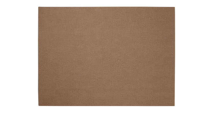 Ein hellbraunes Braun Tischset 33 x 46 cm ist auf einem weißen Hintergrund abgebildet.