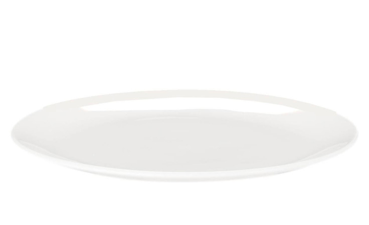 ASA Selection Dessertteller á table, rund, 21 cm, weiß, Fine Bone China, auf weißem Hintergrund.