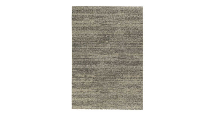 Astra Teppich Samoa 160x230 cm: rechteckig, grau, mit dezentem Muster auf weißem Hintergrund.