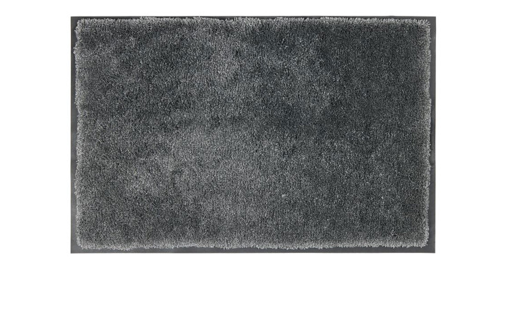 Astra Fußmatte Lava 60 x 80 cm, anthrazit, Polyester, dick und weich mit helleren Rändern.