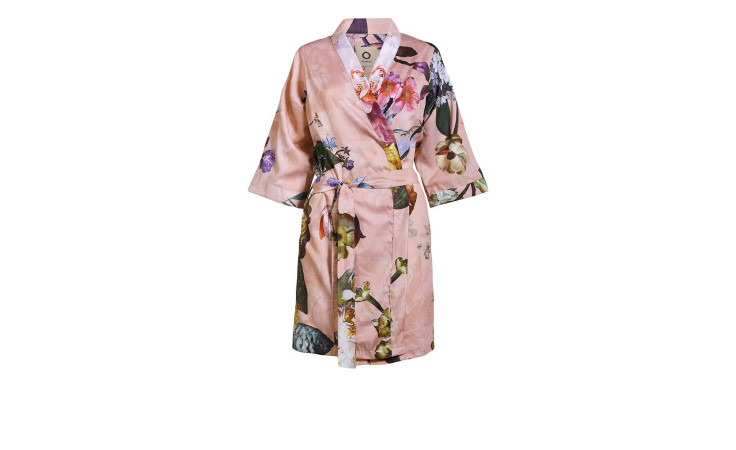 Satin-Kimono Fleur M 
