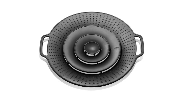 Überkochschutz Bolla 30 x 3 x 31.5 cm in grau