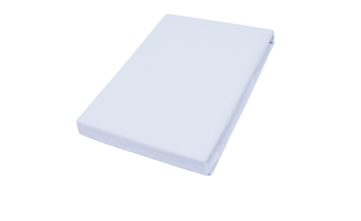 Jersey-Topper-Spannbettlaken, in der Größe 140-160 x 200 cm und in der Farbausführung silberfarben, grau