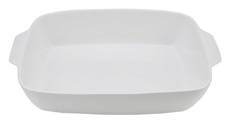 Die Creatable Auflaufform Big 26 x 8 x 40,5 cm ist eine rechteckige Auflaufform mit Griffen, abgebildet auf einem weißen Hintergrund.