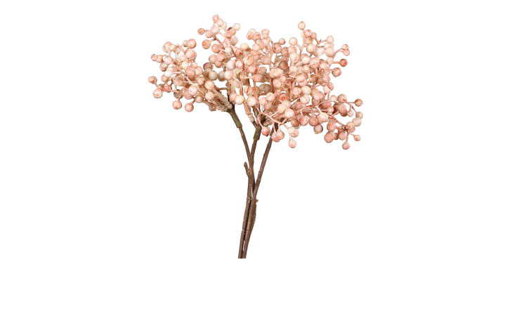 Beerenbund 30 cm aus Kunststoff in Rosee.