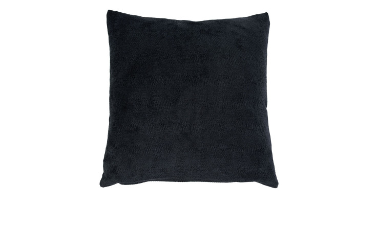 Ambiente Trendlife Kissenhülle Muri 40x40 cm in Schwarz aus Synthetikfaser, vor weißem Hintergrund gezeigt.