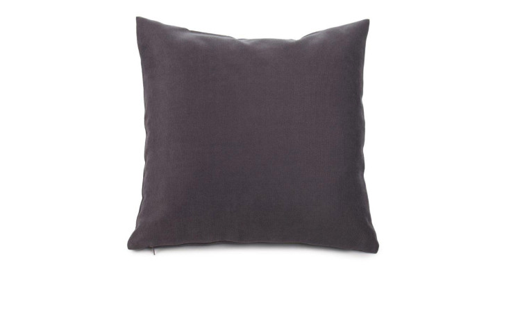 Die Ambiente Trendlife Kissenhülle Dante 40x40 cm, anthrazit, ist auf weißem Grund abgebildet.