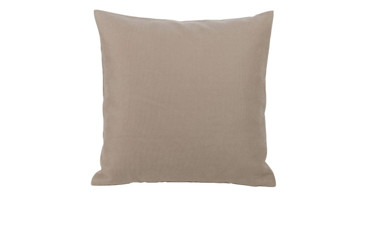 Die Ambiente Trendlife Kissenhülle Dante 40x40 cm in Stein Grau ist vor einem weißen Hintergrund abgebildet.