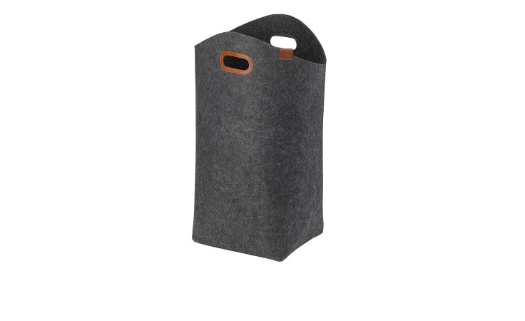 Wäschesack Fay 24 x 61 x 52 cm in dunkelgrau