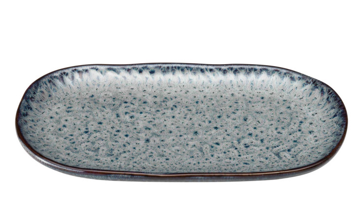 Platte Matera 22 x 12 cm in grau