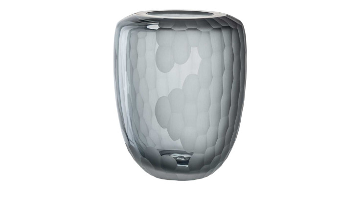 Vase Bellagio 22 cm in grau