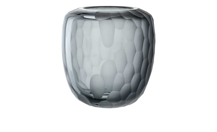 Vase Bellagio 18 cm  in grau