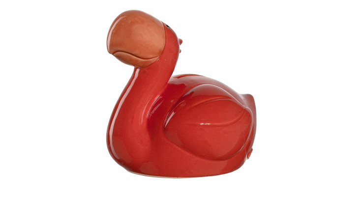 Ein glänzendes Leonardo Spardose Bambini 12 cm, perfekt als Dekoration vor jedem weißen Hintergrund.