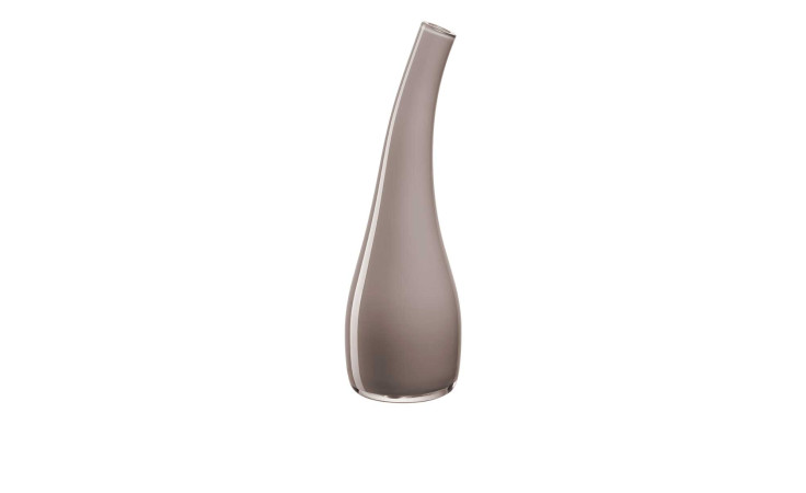 Vase Arco 25 cm in braun / grau