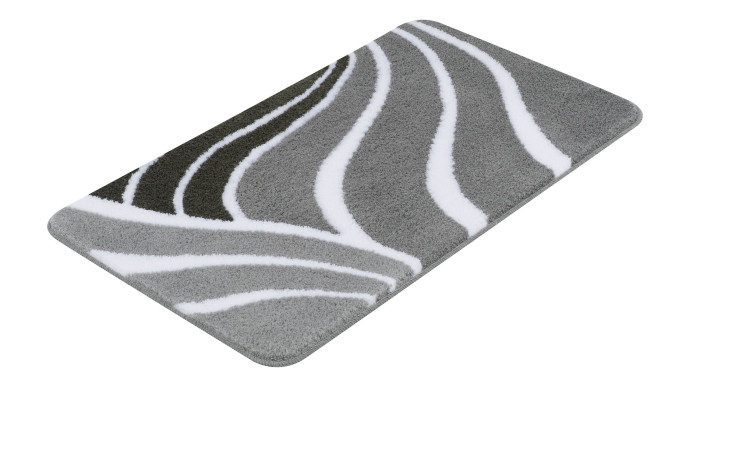 Badteppich Flame 60 x 100 cm in anthrazit