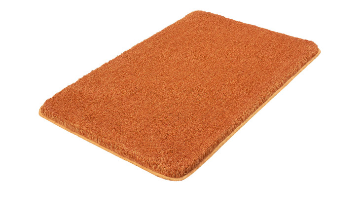 Badteppich Relax in der Farbe Braun mit der Größe von ca. 70 x 120 cm .