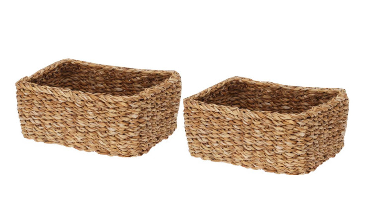Zweier-Set "Korb 21 cm" aus Naturfasern - stilvolles und praktisches Zubehör für jedes Zuhause.