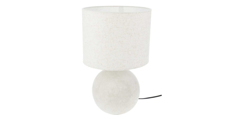 Tischleuchte 23 x 36,5 cm mit rundem Sockel - stilvolle Dekoration oder mit passendem Leuchtmittel für Ihr Zuhause.