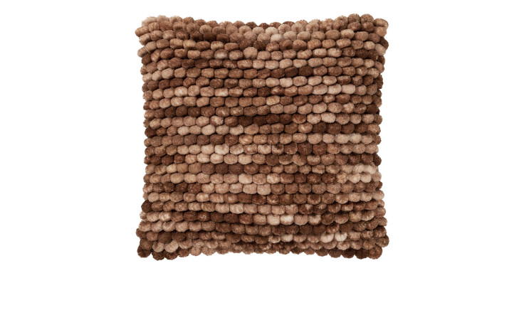 Kissenhülle Quito 45 x 45 cm kupferfarben.