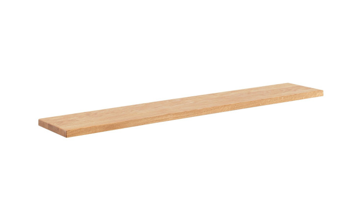 Wandboard Grazia aus Wildeiche schräg fotografiert.