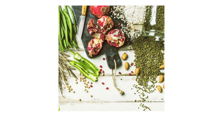 Glasbild Cook Me 20 x 20 cm. Glasbild mit dem Thema - Kochen.