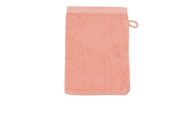 Waschhandschuh BIO Selection 16 x 21 cm in der Farbe altrosa.