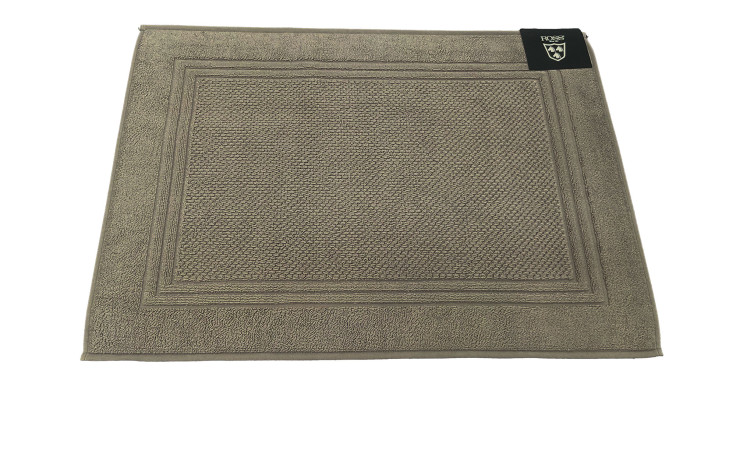 Duschvorleger 50 x 70 cm in grau.