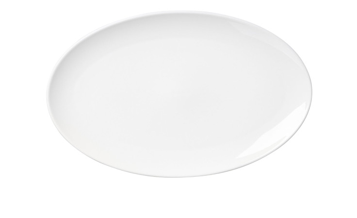 Die Ritzenhoff & Breker Servierplatte Skagen 30 x 18,5 cm ist auf einem weißen Hintergrund abgebildet.