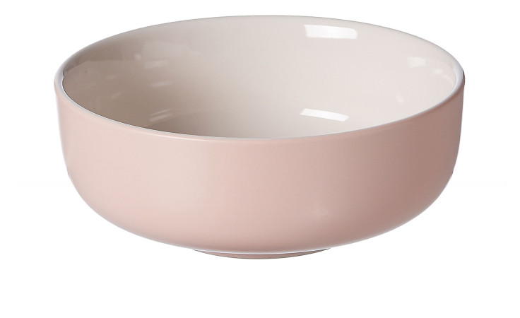 Die Müslischale Jaspis 14 cm von Ritzenhoff & Breker mit weißer Innenseite, abgebildet auf einem sauberen weißen Hintergrund.