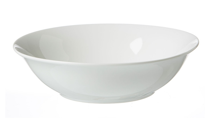 Schale namens Bianco in der Farbe Weiß. 