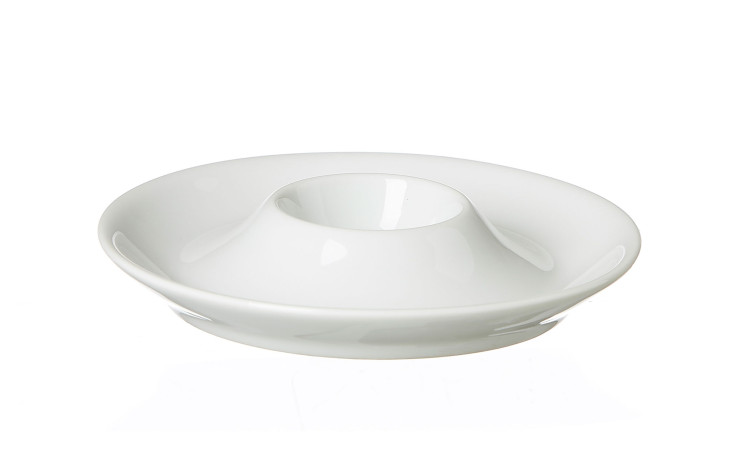 Eierbecher Bianco in der Farbe Weiß.