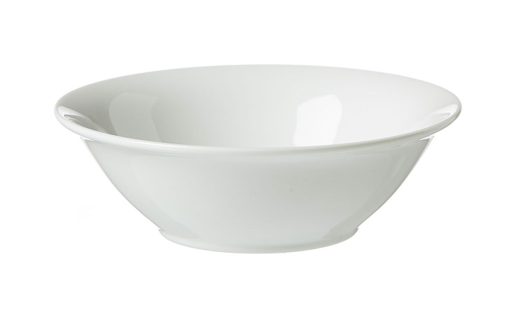 Schale Bianco in weißen Porzellan. 