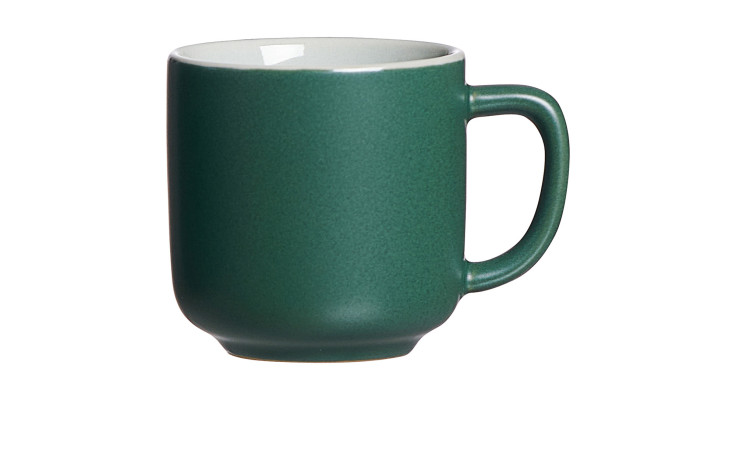 Espressoobere Jasper in der Farbe Grn und Weiß und einem Fassungsvermögen von ca. 100 ml.