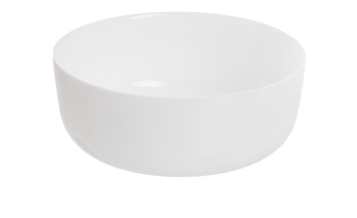 Die Schale Diwali 18 cm von Ritzenhoff & Breker sitzt leer auf weiß, ideal für minimalistische Dekorationen.