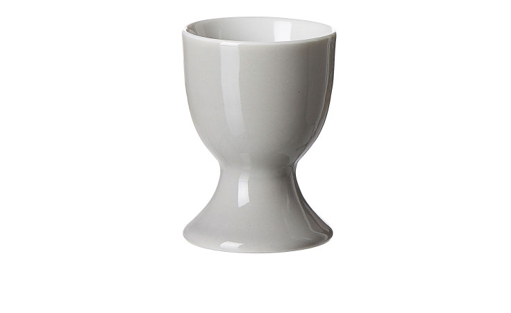 Der Eierbecher Doppio von Ritzenhoff & Breker ist ein weißer, glänzender Eierbecher - ideal für eine stilvolle Dekoration.