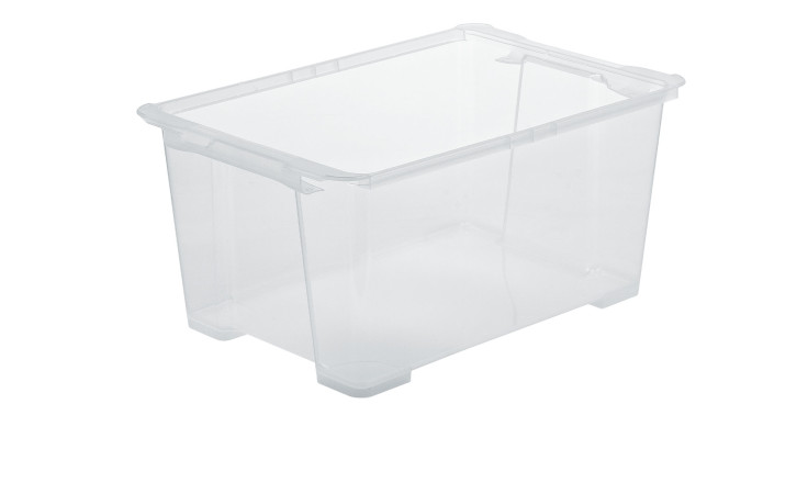 Box Evo Easy 44 l aus transparentem Kunststoff.
