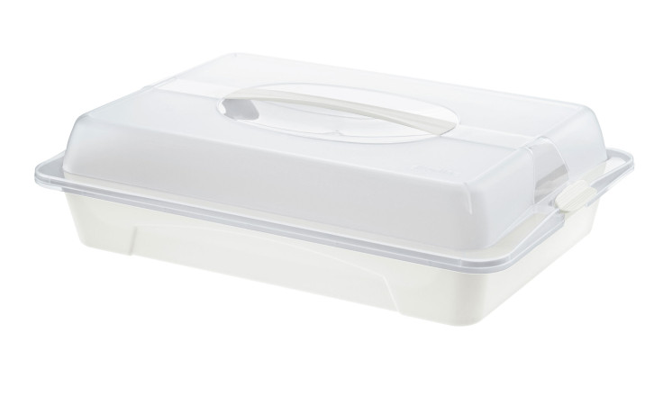 Party Butler Cool & Fresh aus transparentem und weißem Kunststoff.