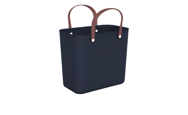 Multibag Albula Style 25 l aus dunkelblauem Kunststoff.