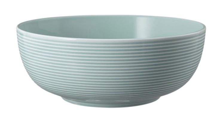 Foodbowl Beat 20,4 cm aus Porzellan in Arktisblau.