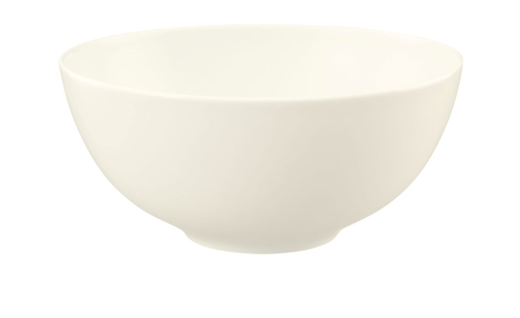 Die Seltmann Schüssel Zoe Diamond 21 cm Porzellanschale ist auf einem weißen Hintergrund abgebildet.