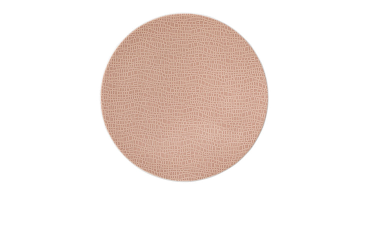 Frühstücksteller Life 22,5 cm aus Porzellan in rosa.