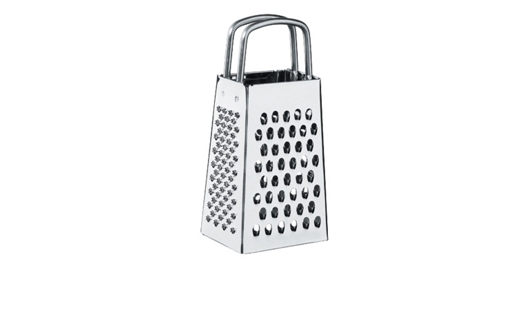 Vierkantreibe Mini aus Edelstahl in silber