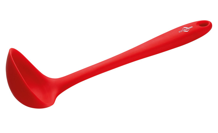 Schöpflöffel Trend in rot aus Silikon