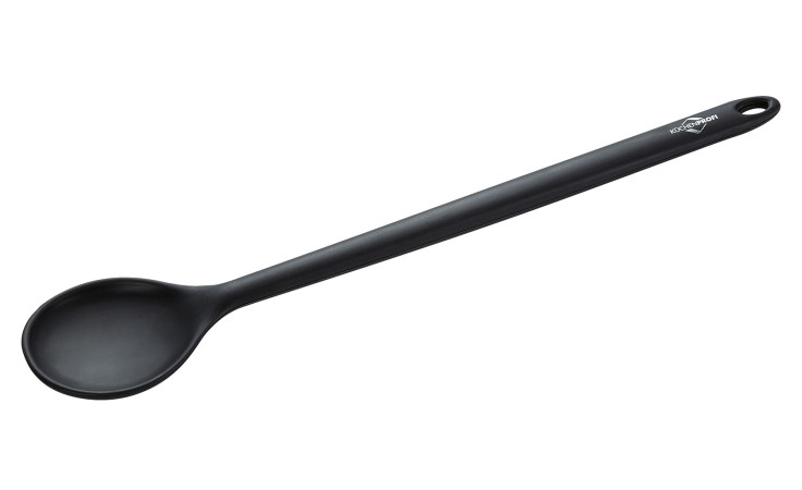 Kochlöffel Trend in schwarz aus Silikon